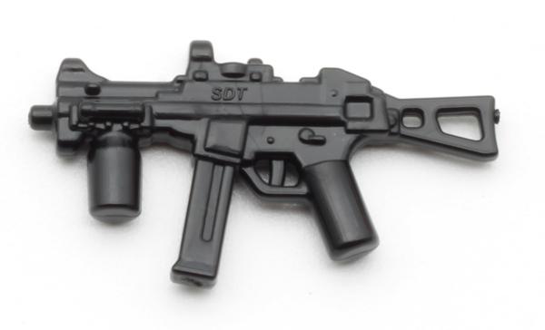 Minifig Cat UMP45 Submachine Gun